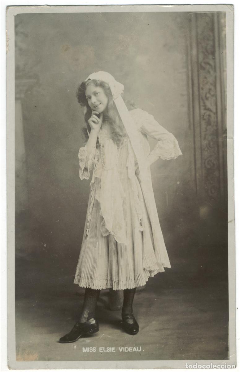 Postales: Actriz VIDEAU, Elsie_A. G. Taylor (Reality)