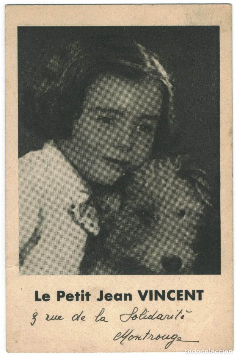 Postales: Actriz VINCENT, Jean. Le petit_Sin datos