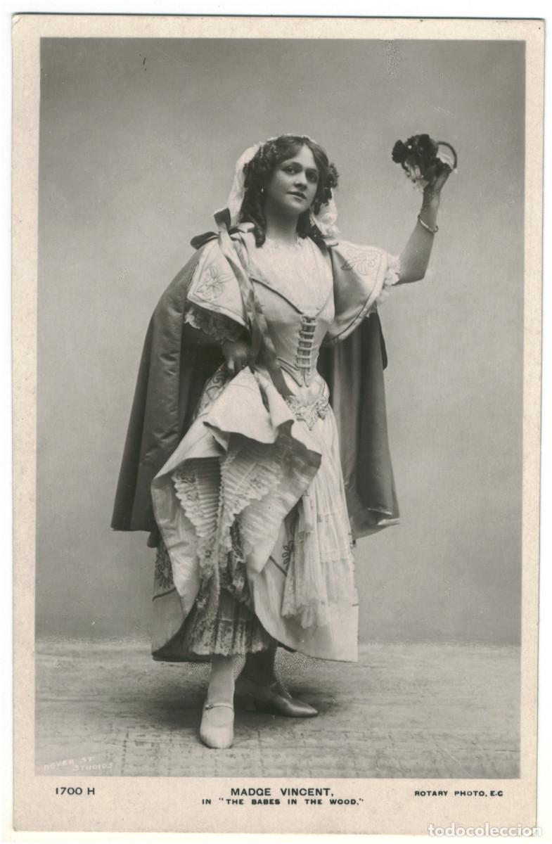 Postales: Actriz VINCENT, Madge_Rotary; 1700 H. In The Babes in the Wood. Photo Dover