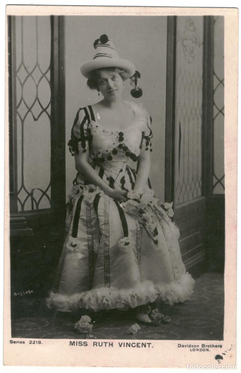 Postales: Actriz VINCENT, Ruth_Davidson (Real Photographic; 2218). Photo Bassano