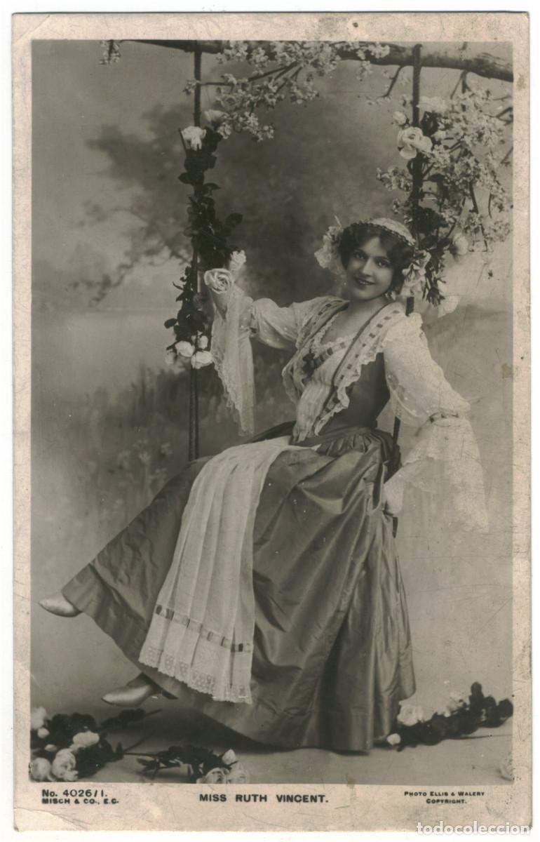 Postales: Actriz VINCENT, Ruth_Misch. 4026-1. Photo Ellis & Wal&eacute;ry