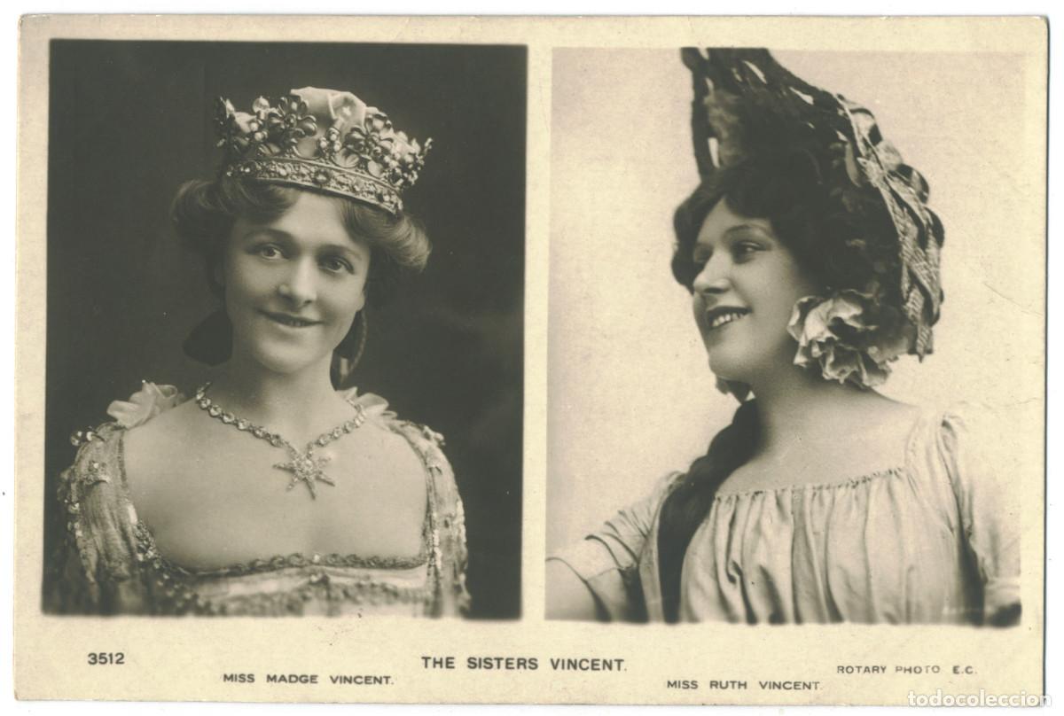 Postales: Actriz VINCENT, Madge & VINCENT, Ruth_Rotary. 3512