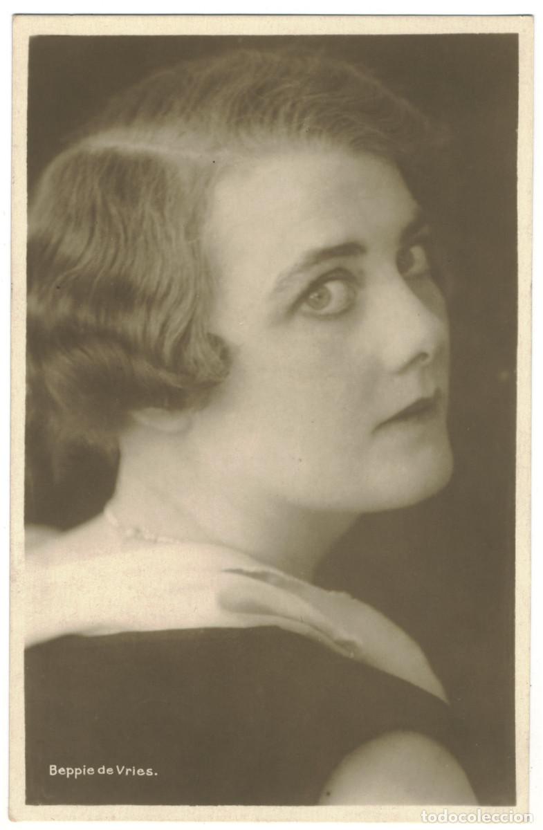 Postales: Actriz VRIES, Beppie de_Uitgave Weenenk & Snel. Photo Willem Coret