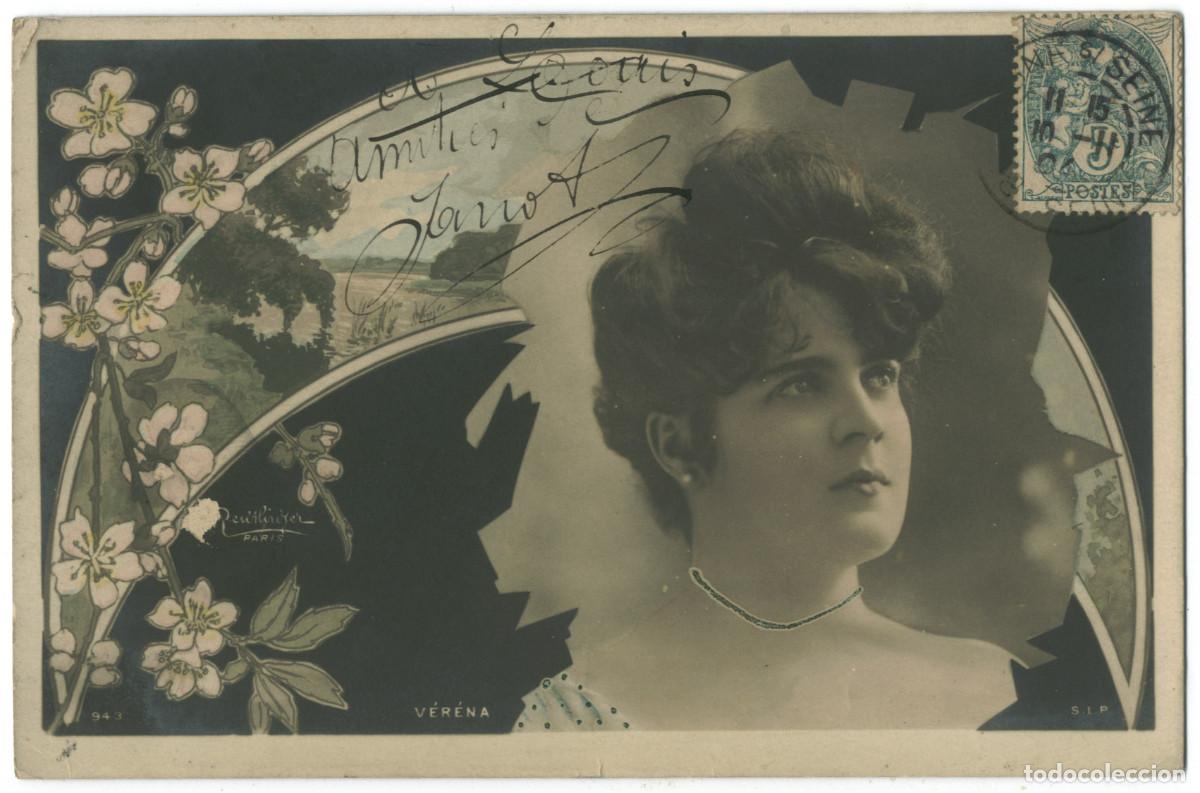 Postales: Actriz V&Eacute;R&Eacute;NA_SIP. 943. Photo Reutlinger
