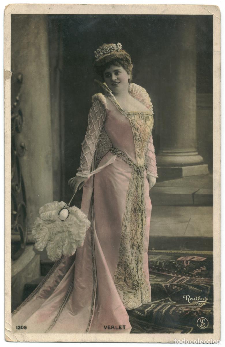 Postales: Actriz VERLET_SIP. 1309. Photo Reutlinger
