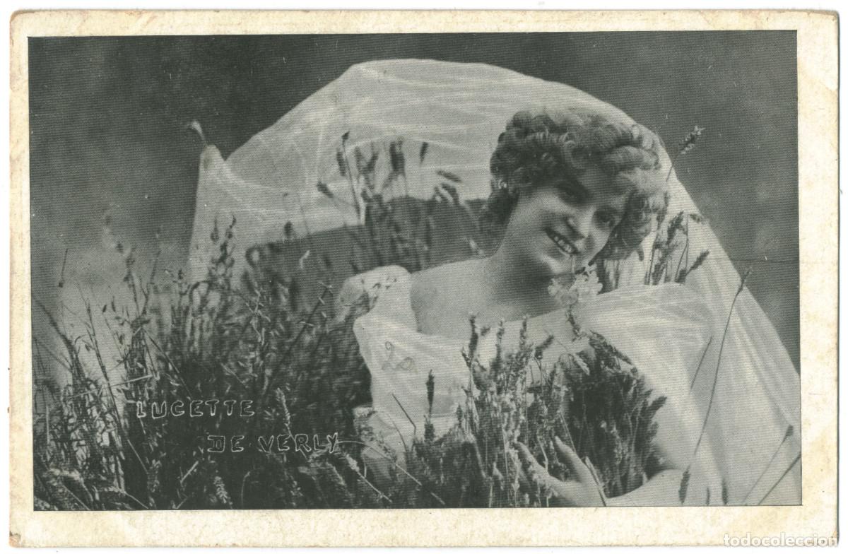 Postales: Actriz VERLY, Lucette de_Sin datos