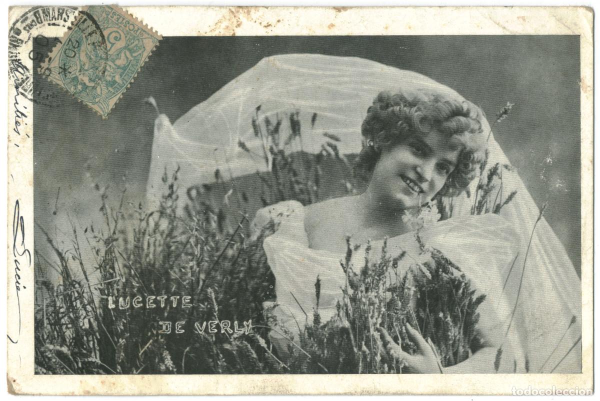 Postales: Actriz VERLY, Lucette de_Sin datos