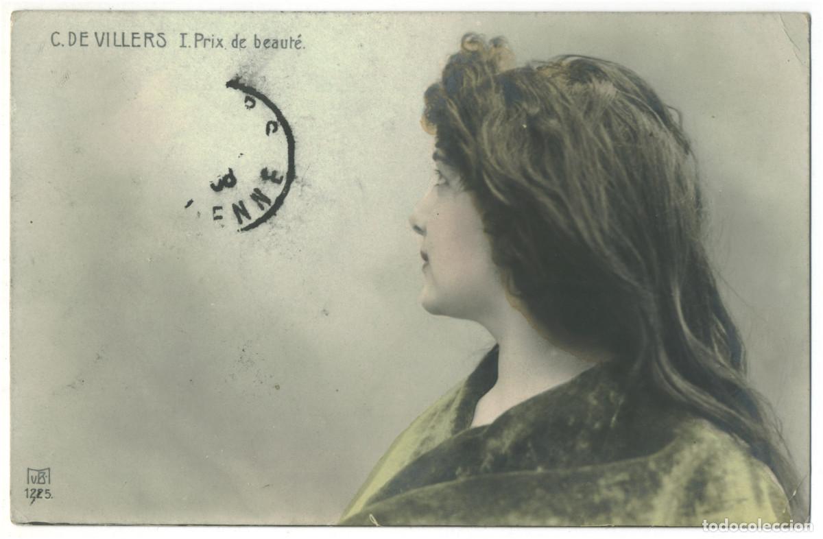 Postales: Actriz belle &eacute;poque VILLERS, Carmen de_MVB. 1225. I Prix de beaut&eacute;