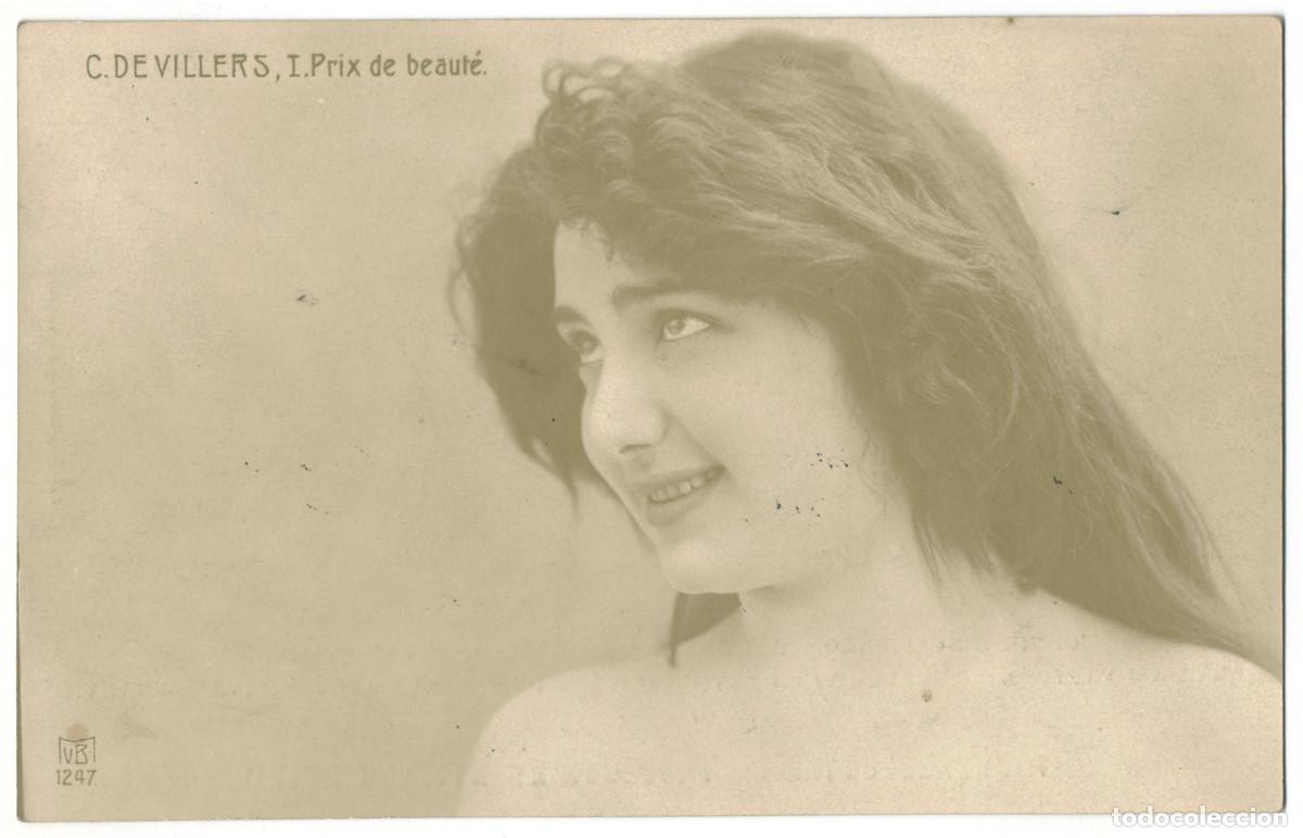 Postales: Actriz belle &eacute;poque VILLERS, Carmen de_MVB. 1247. I Prix de beaut&eacute;