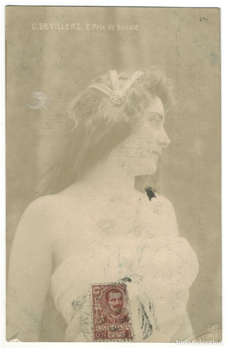 Postales: Actriz belle &eacute;poque VILLERS, Carmen de_MVB. 1411. I Prix de beaut&eacute;