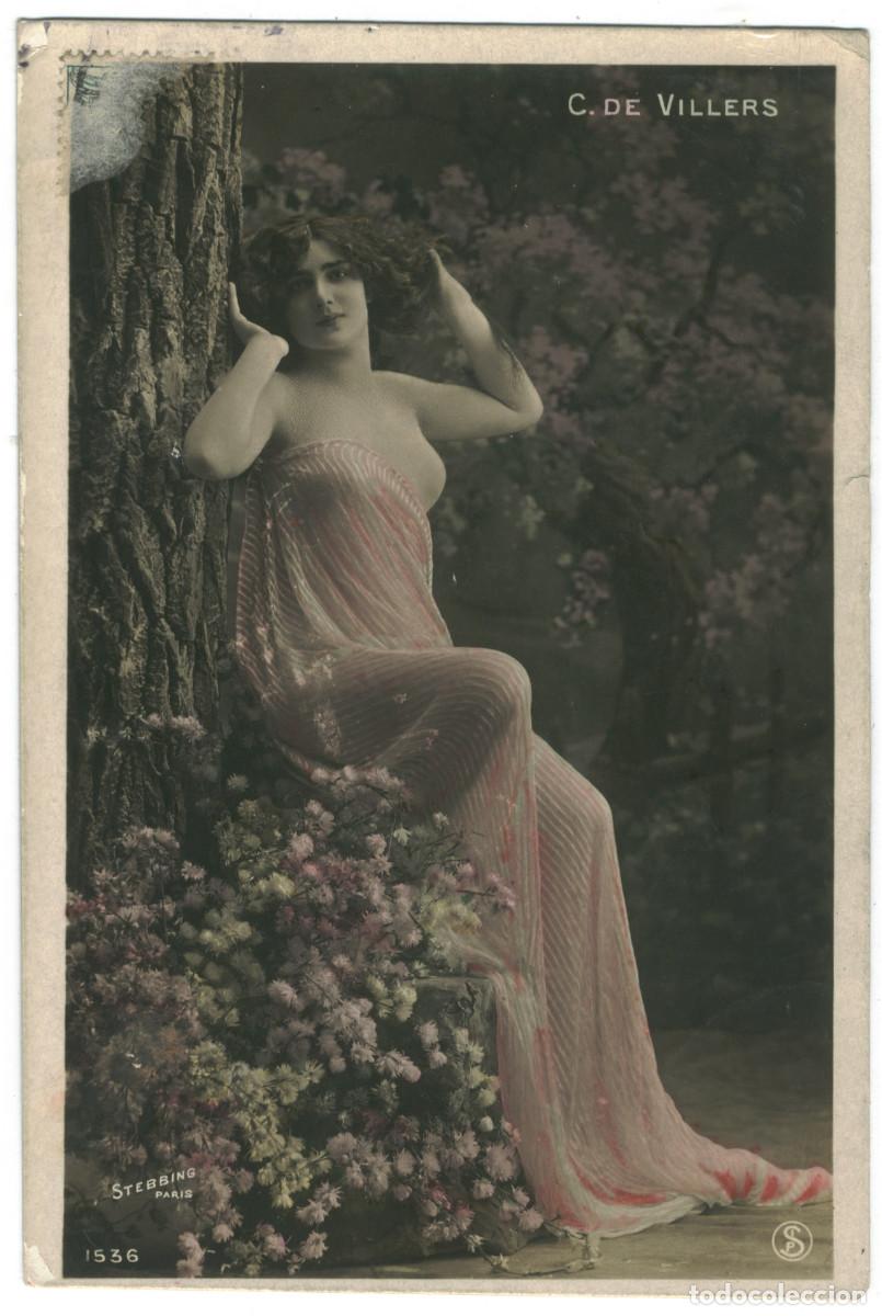 Postales: Actriz belle &eacute;poque VILLERS, Carmen de_SIP. 1536. Photo Stebbing