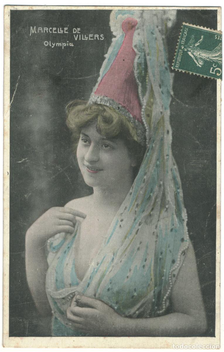 Postales: Actriz belle &eacute;poque VILLERS, Marcelle de_Sin datos. Olympia