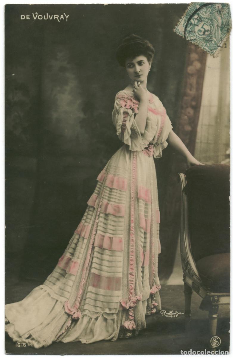 Postales: Actriz belle &eacute;poque VOUVRAY_SIP. 1616. Photo Reutlinger