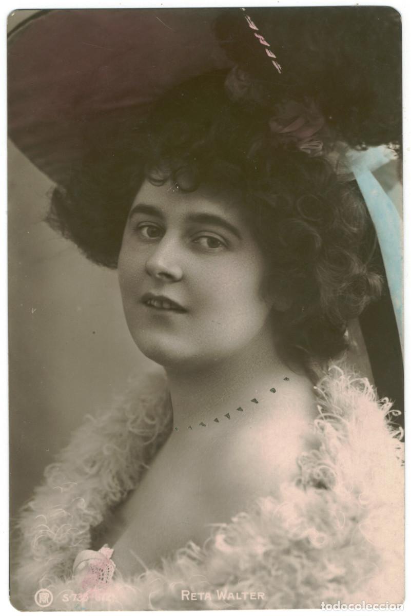 Postales: Actriz belle &eacute;poque WALTER, Reta_RPH. 735-6721