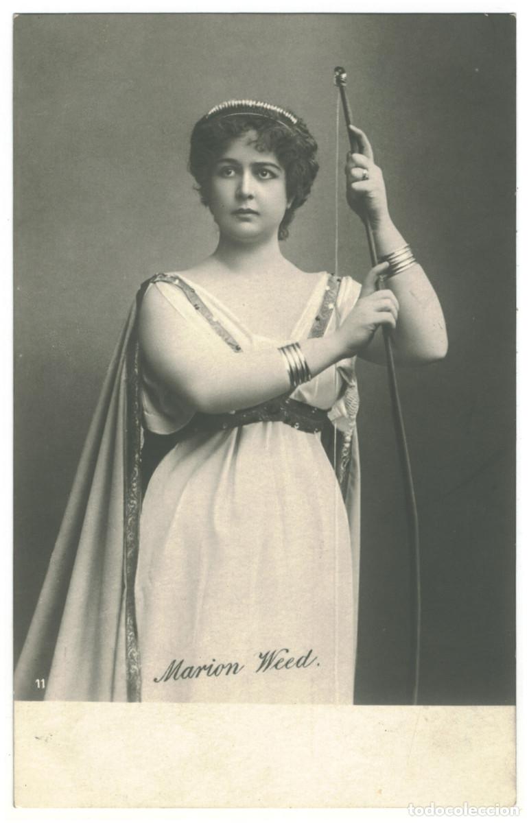Postales: Actriz belle &eacute;poque WEED, Marion_A. E. Alexander (Hamburg). 11