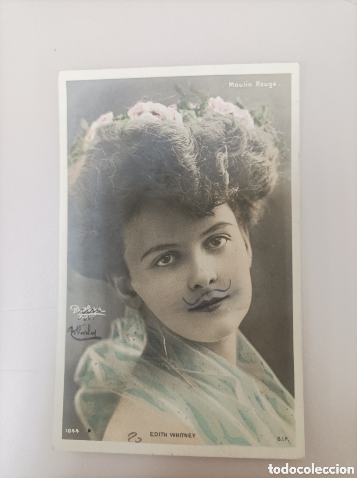 Postales: Actriz belle &eacute;poque WHITNEY, Edith_SIP. 1044. Moulin Rouge. Photo Reutlinger