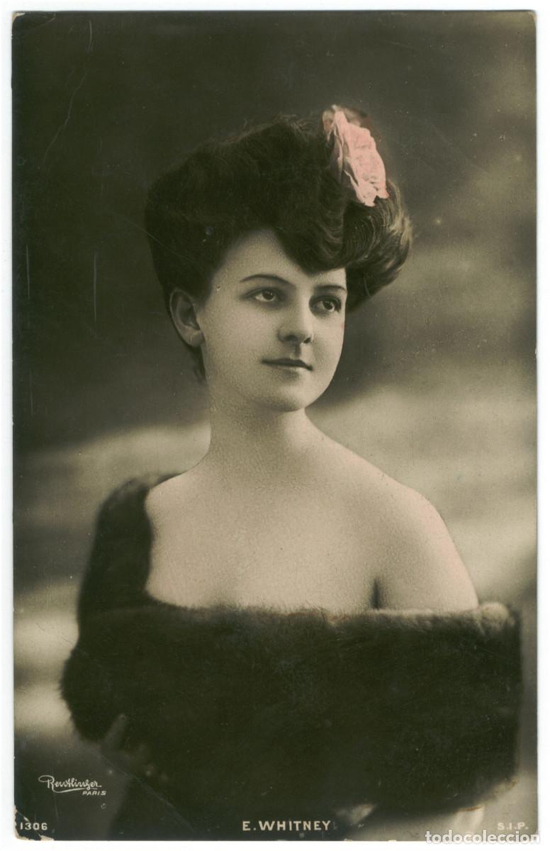 Postales: Actriz belle &eacute;poque WHITNEY, Edith_SIP. 1306. Photo Reutlinger