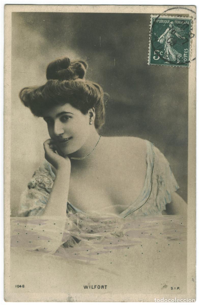 Postales: Actriz belle &eacute;poque WILFORT_SIP. 1046