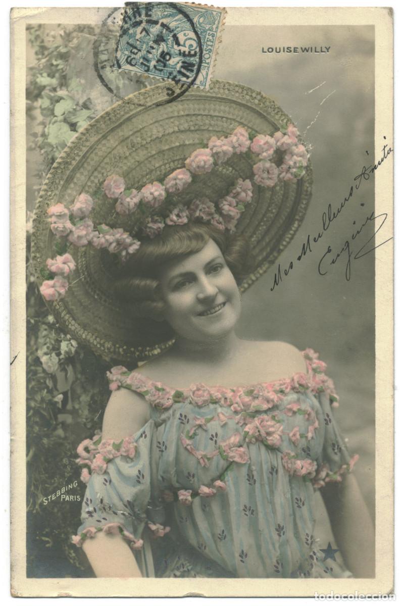 Postales: Actriz belle &eacute;poque WILLY, Louise_EP. VII-5