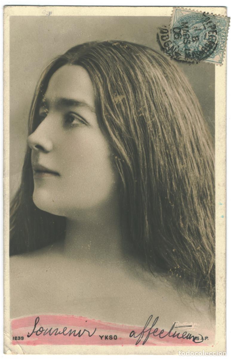 Postales: Actriz belle &eacute;poque YKSO_SIP. 1239. Photo Reutlinger