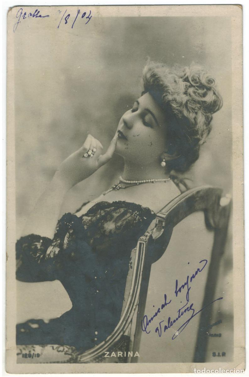 Postales: Actriz belle &eacute;poque ZARINA_SIP. 129-19. Photo Reutlinger