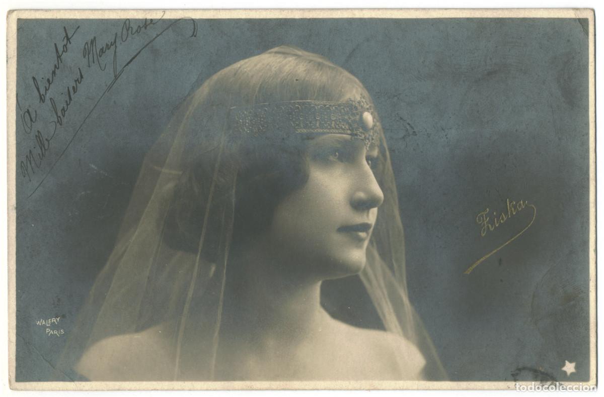 Postales: Actriz belle &eacute;poque ZISKA_&Eacute;toile. 620-31. Photo Wal&eacute;ry