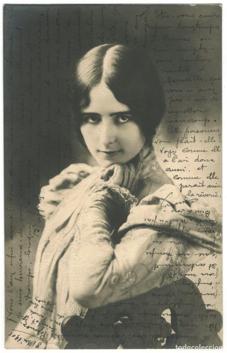 Postales: Actriz belle &eacute;poque M&Eacute;RODE, Cl&eacute;o de_GP (Paris)