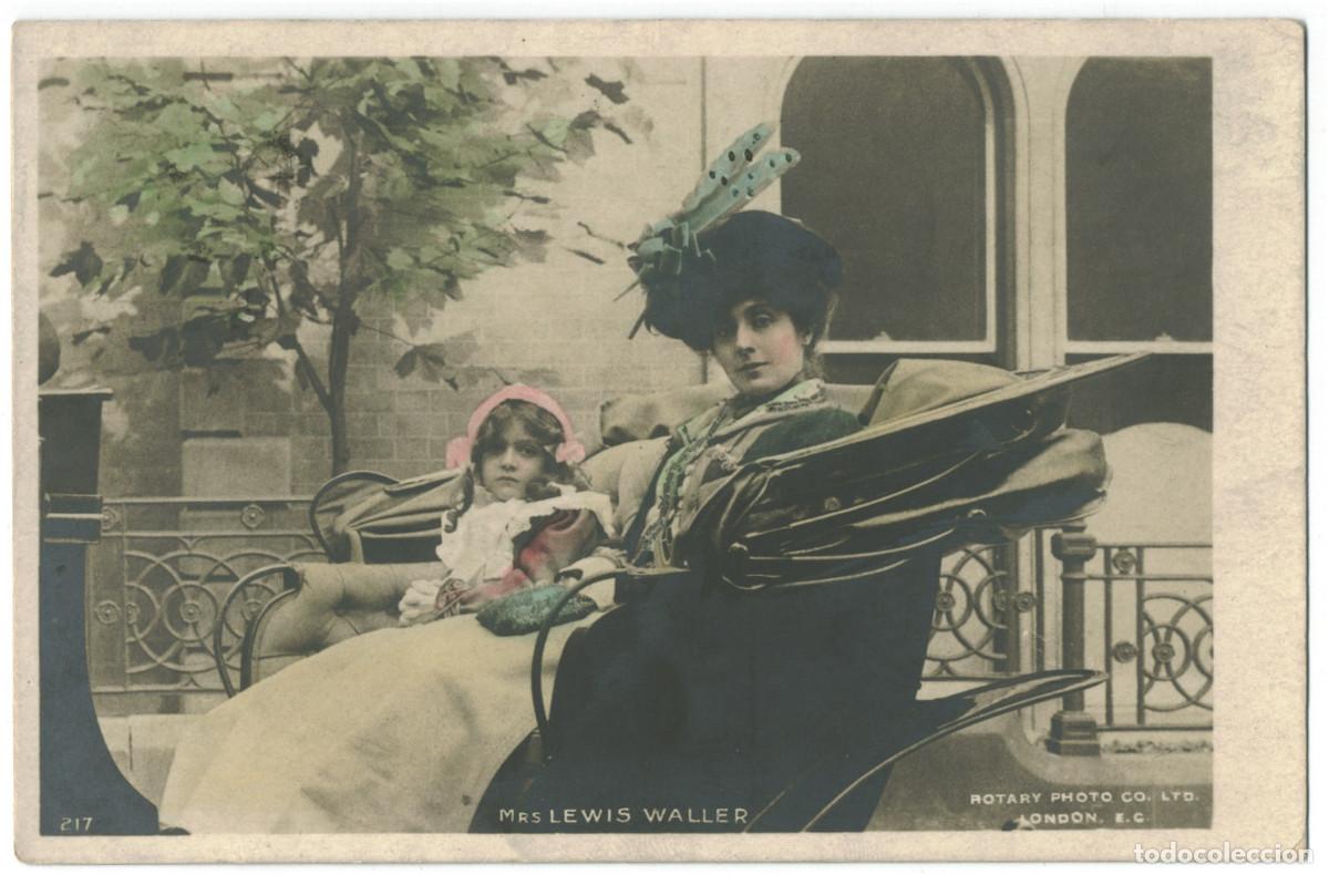 Postales: Actriz WALLER, Mrs. Lewis_Rotary. 217