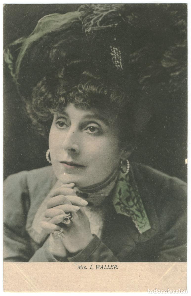 Postales: Actriz WALLER, Mrs. Lewis_Sin datos