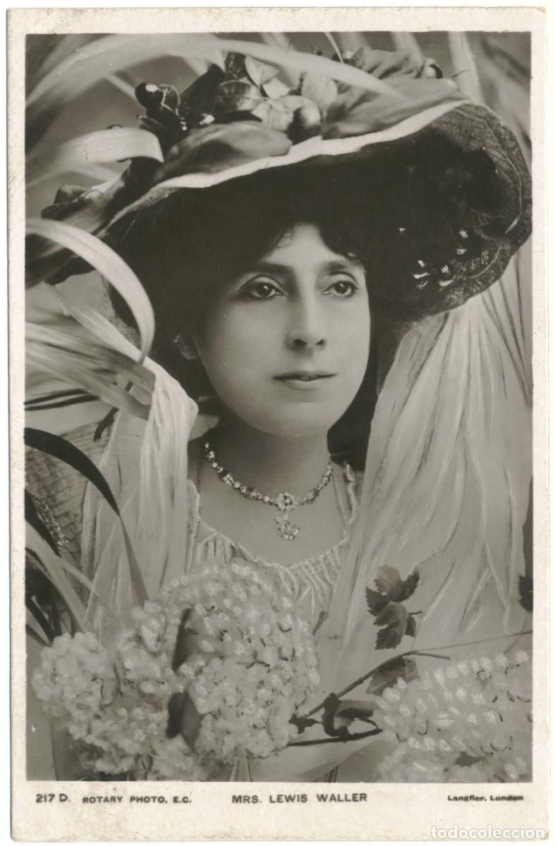 Postales: Actriz WALLER, Mrs. Lewis_Rotary. 217 D. Photo Langfier