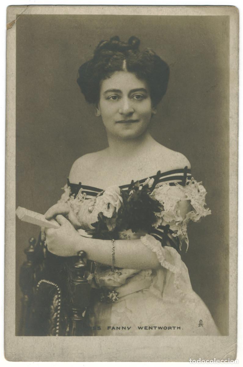 Postales: Actriz WENTWORTH, Fanny_Raphael Tuck Real Photograph (Variety Stage Favourites; 5010)