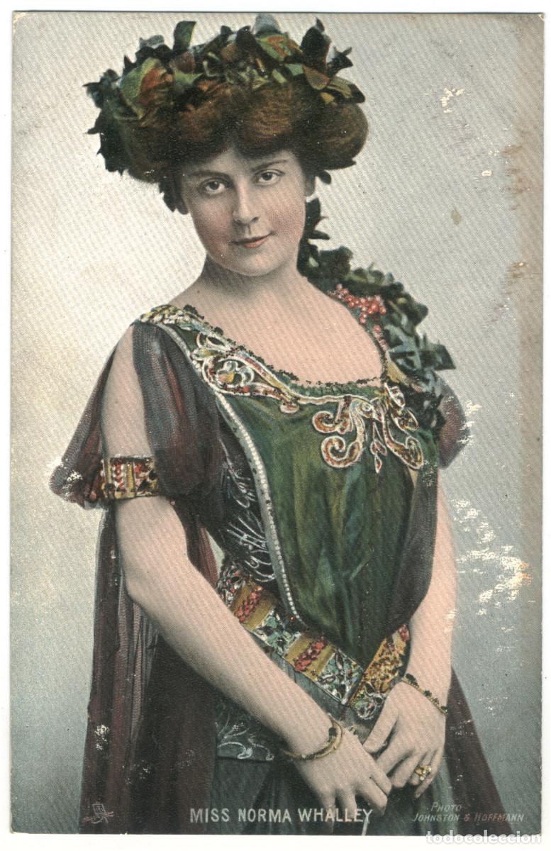 Postales: Actriz WHALLEY, Norma_Raphael Tuck Photochrome (Celebrities of the Stage; 4406)