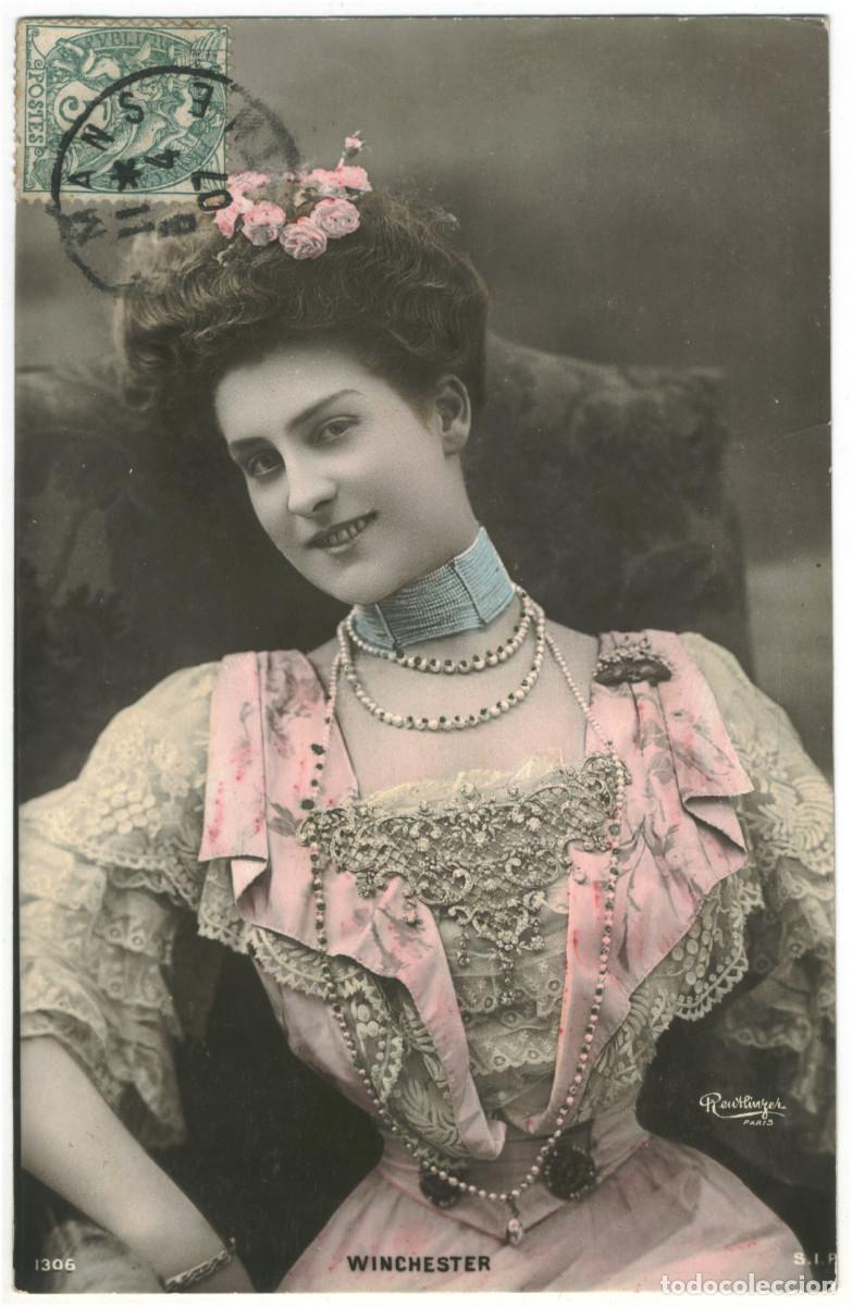 Postales: Actriz WINCHESTER, Marion_SIP. 1306. Photo Reutlinger