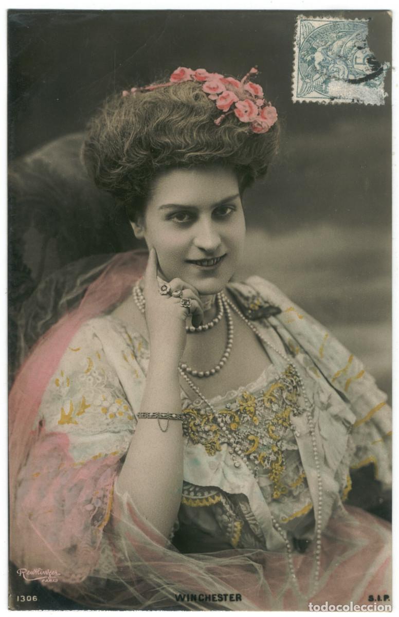 Postales: Actriz WINCHESTER, Marion_SIP. 1306. Photo Reutlinger