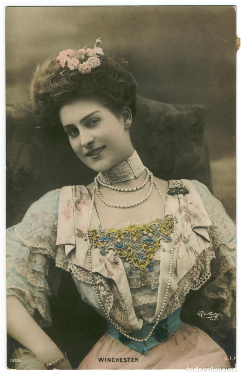 Postales: Actriz WINCHESTER, Marion_SIP. 1306. Photo Reutlinger
