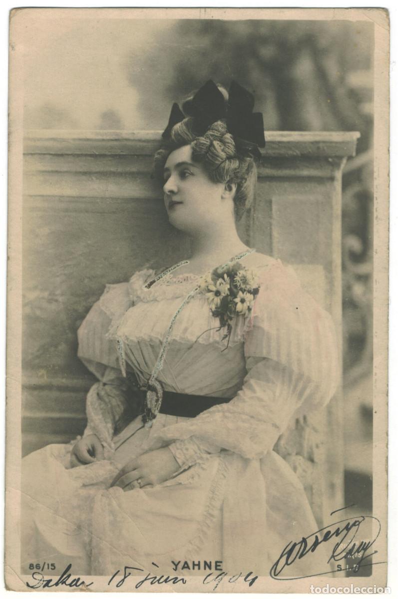 Postales: Actriz YAHNE_SIP. 86-15. Marigny. Photo Reutlinger