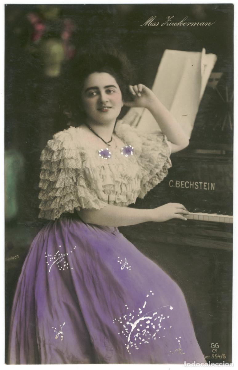 Postales: Actriz ZUCKERMAN, Miss_GG. 354-6. Photo Gerlach