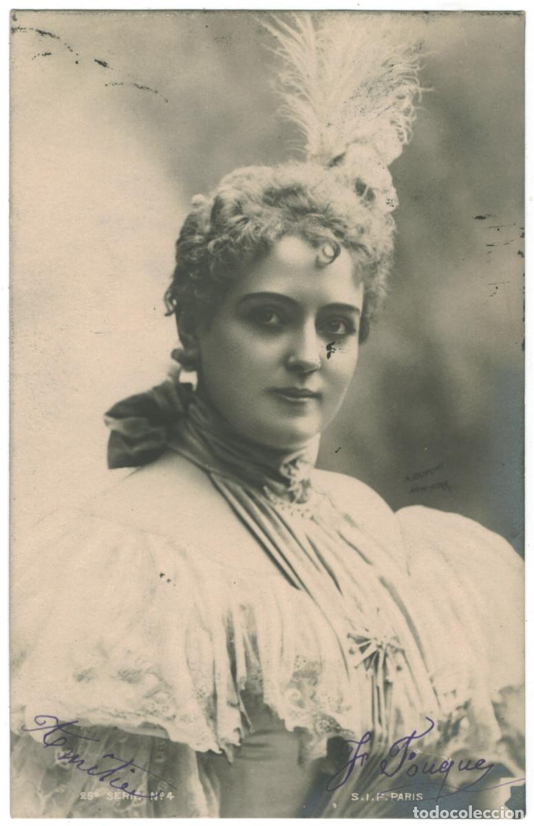 Postales: Actriz Lillian RUSSELL_ SIP. 25-4. Photo A. Dupont (New York)