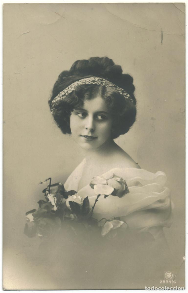 Postais: Serie 2 Postales Actriz Gabrielle Robinne_Carlton & RPH; 2834-1, 6
