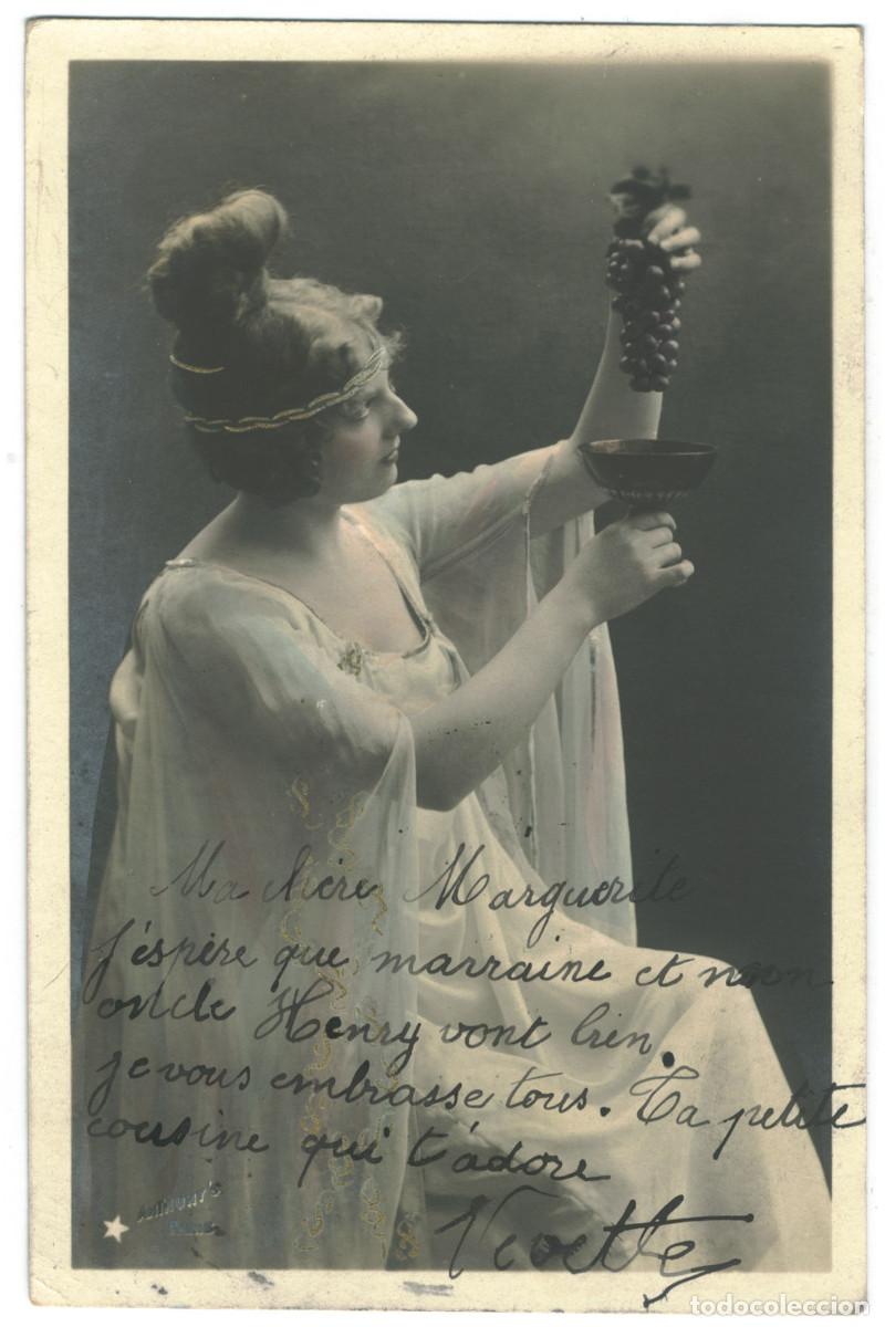 Postales: Soprano Rosa Raisa_&Eacute;toile. 691. Photo Anthony's (Paris)