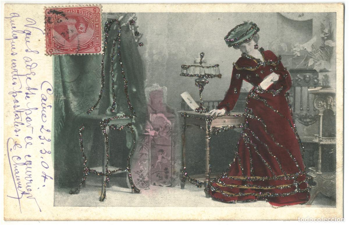 Postales: Actriz Sin identificar_Sin datos