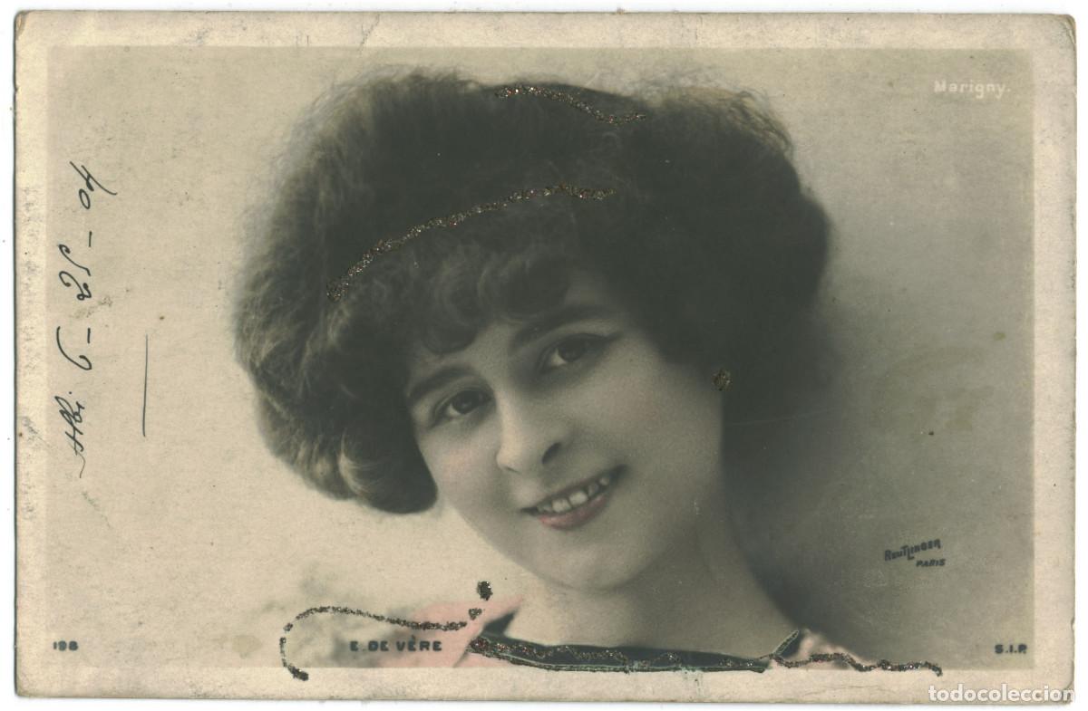 Postales: Actriz Belle &Eacute;poque V&Egrave;RE, Elise de_SIP. 198. Marigny. Photo Reutlinger