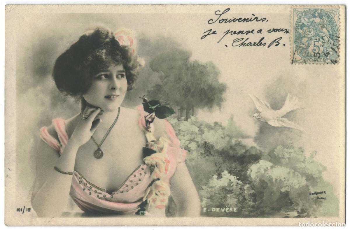 Postales: Actriz Belle &Eacute;poque V&Egrave;RE, Elise de_SIP. 191-12. Photo Reutlinger
