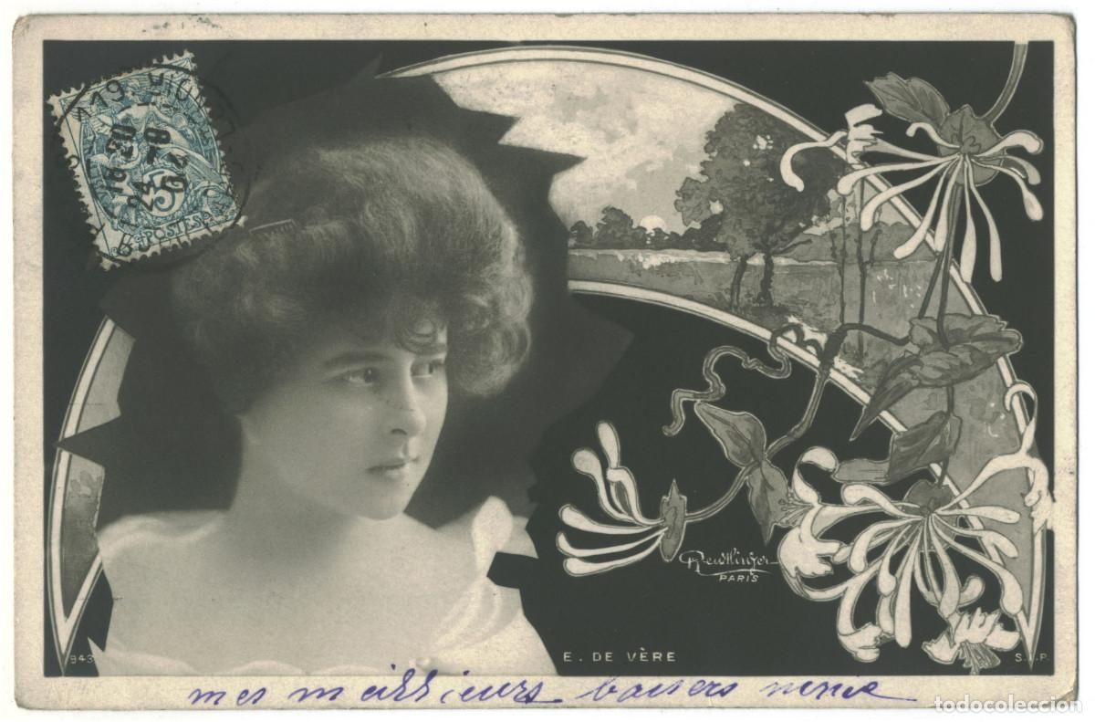 Postales: Actriz Belle &Eacute;poque V&Egrave;RE, Elise de_SIP. 943. Photo Reutlinger