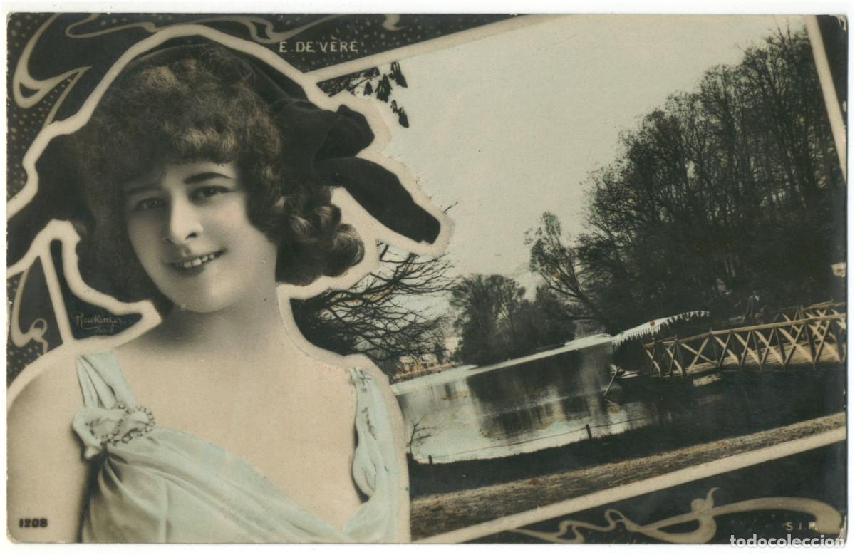 Postales: Actriz Belle &Eacute;poque V&Egrave;RE, Elise de_SIP. 1208. Photo Reutlinger