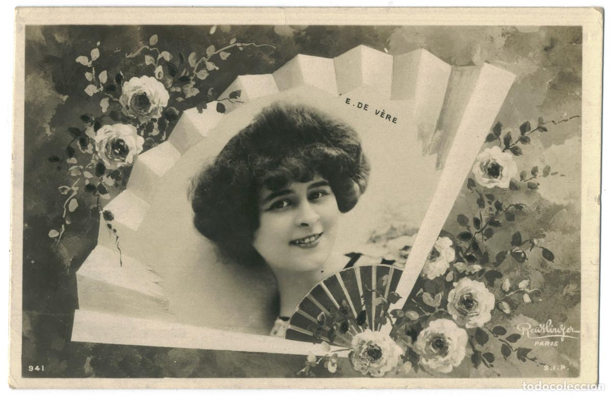 Postales: Actriz Belle &Eacute;poque V&Egrave;RE, Elise de_SIP. 941. Marigny. Photo Reutlinger
