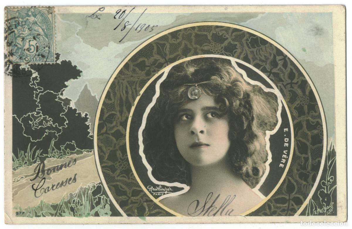 Postales: Actriz Belle &Eacute;poque V&Egrave;RE, Elise de_SIP. 977. Photo Reutlinger
