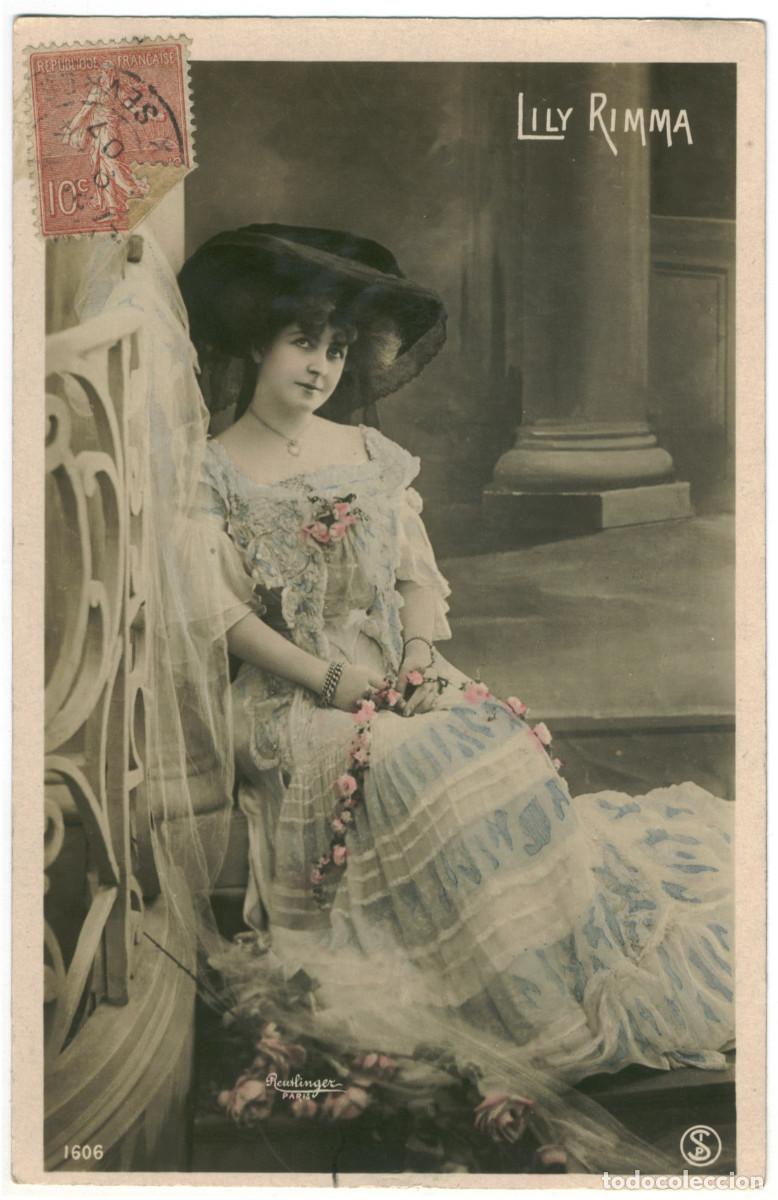 Postales: Actriz Belle &Eacute;poque RIMMA, Lily_SIP. 1606. Photo Reutlinger