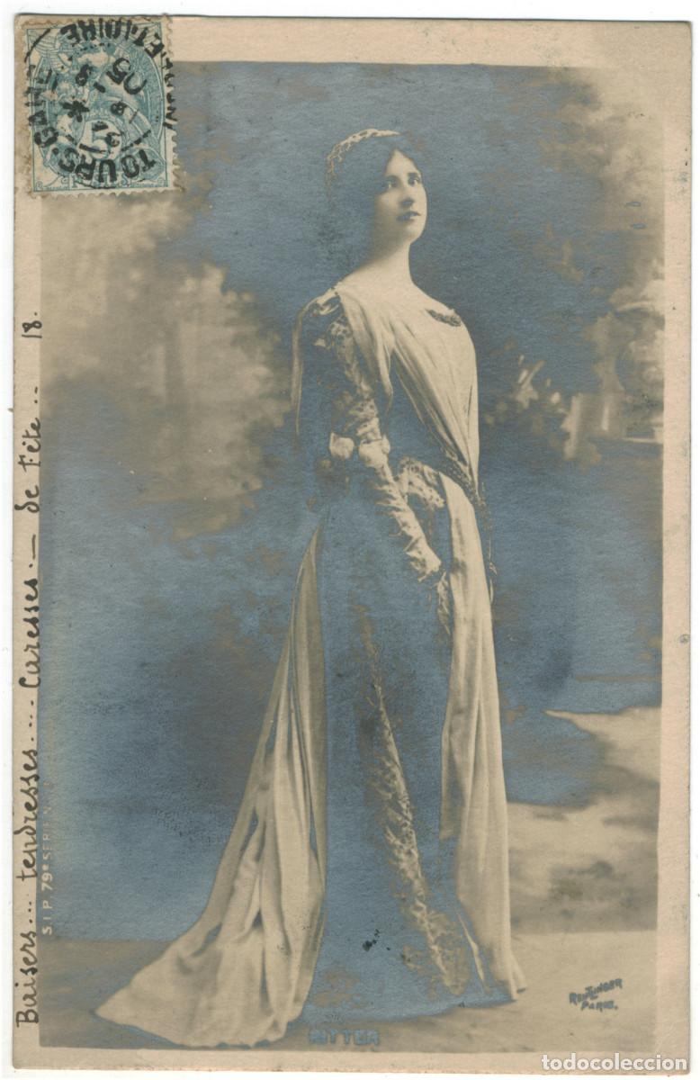 Postales: Actriz belle &eacute;poque RITTER, Claude_SIP. 79-13. Photo Reutlinger