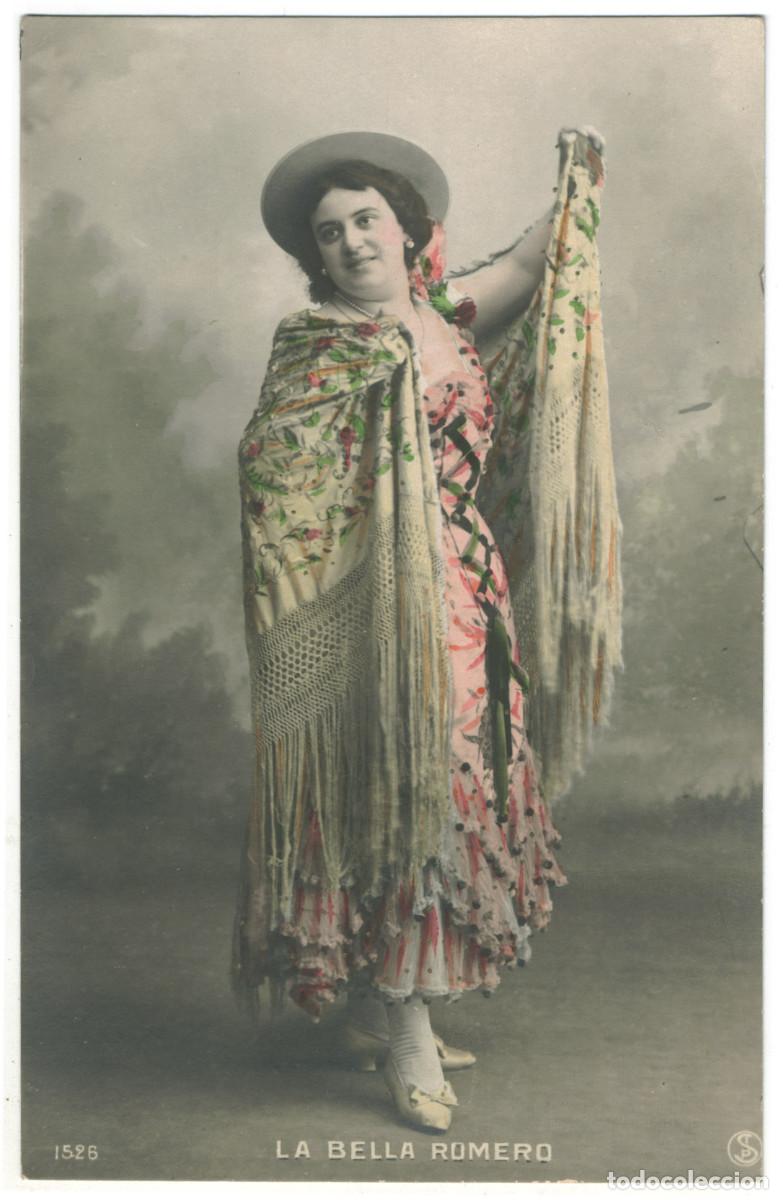 Postales: Cupletista ROMERO, La Bella_SIP. 1526